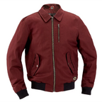Holyfreedom Burgundy Bomber Jacket