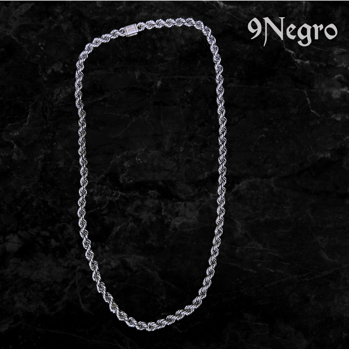 Cadena 94 – Plata .925 | 9 Negro