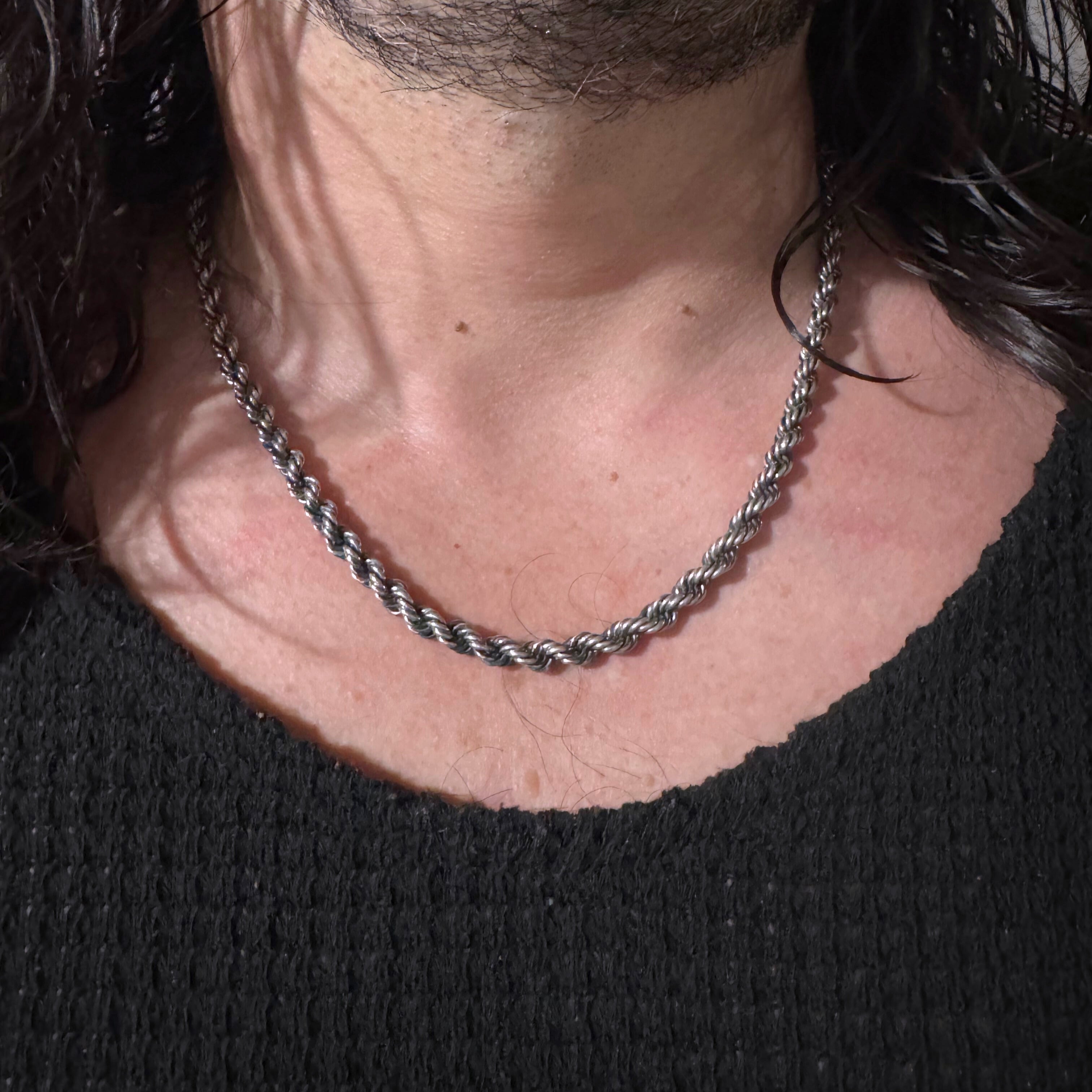 Cadena 94 – Plata .925 | 9 Negro