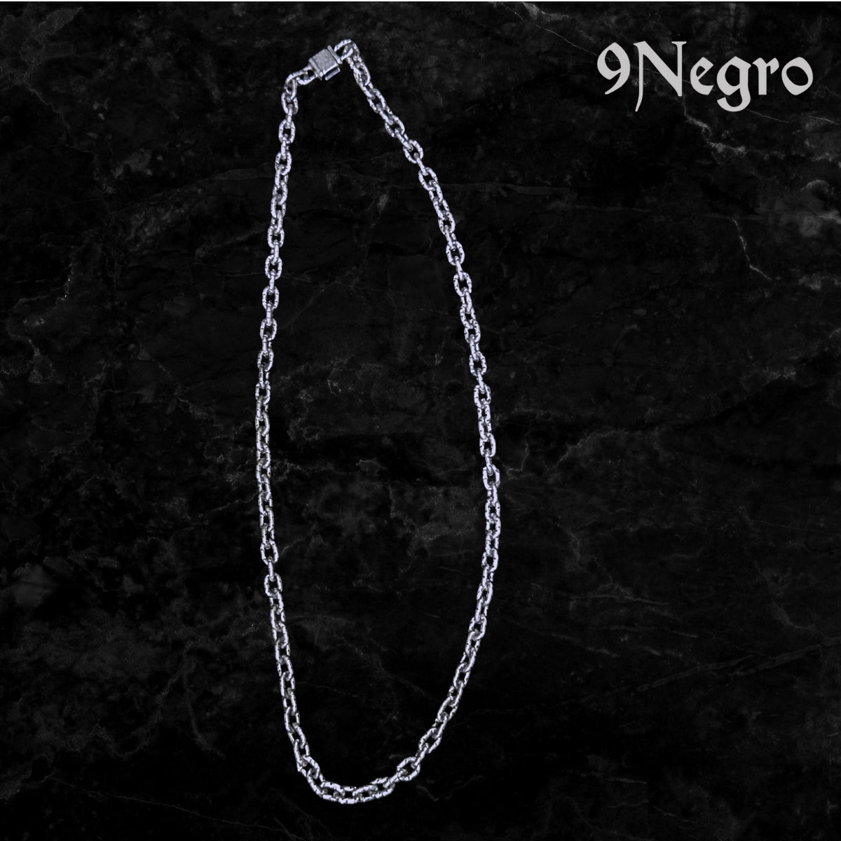 Cadena 95 – Plata .925 | 9 Negro