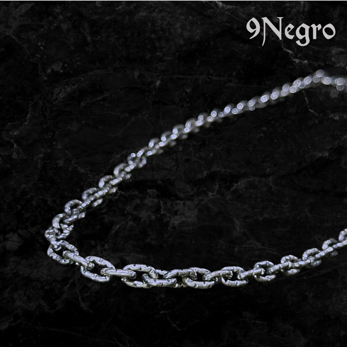 Cadena 95 – Plata .925 | 9 Negro