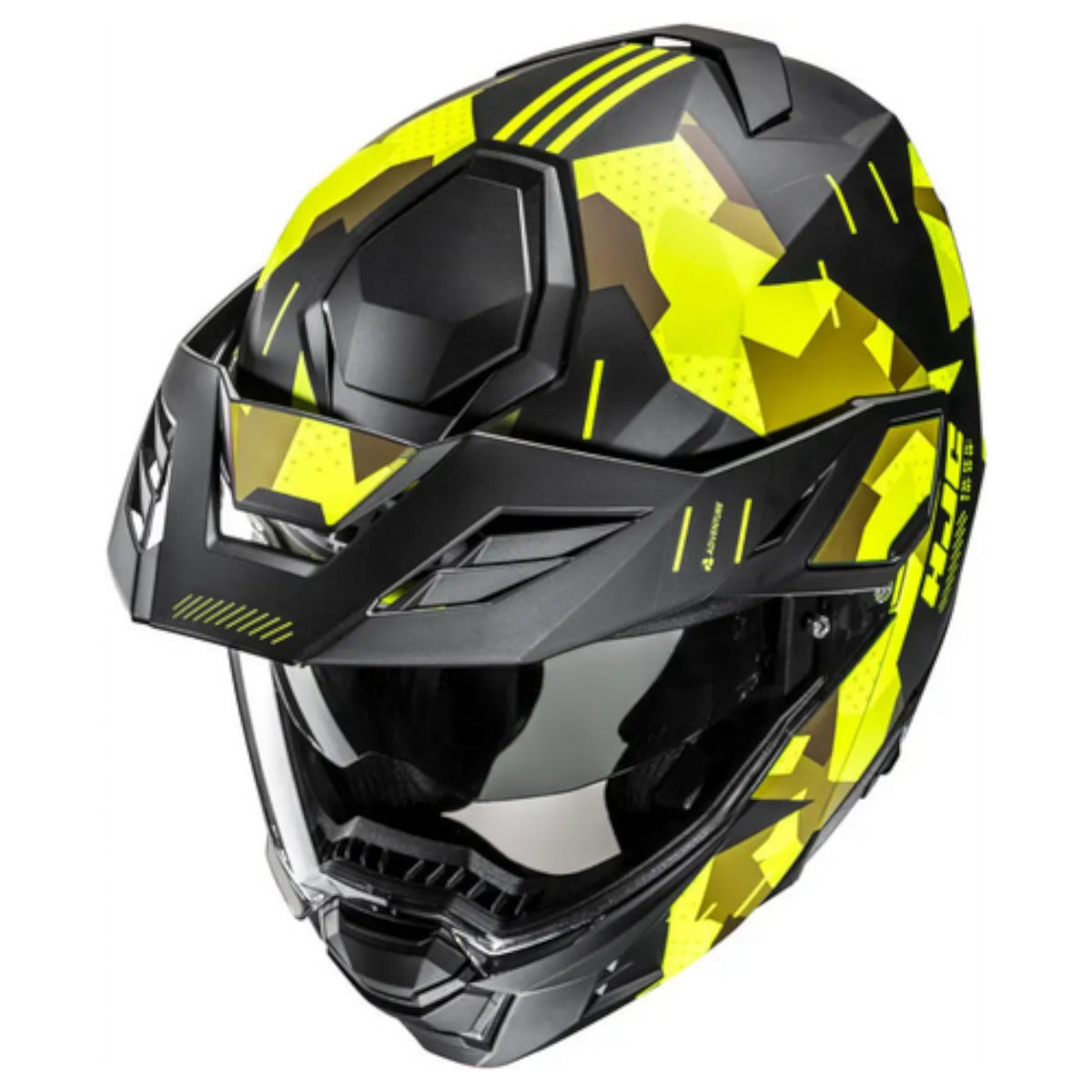 HJC i80 Roki MC3HSF Negro/Amarillo — vista 2