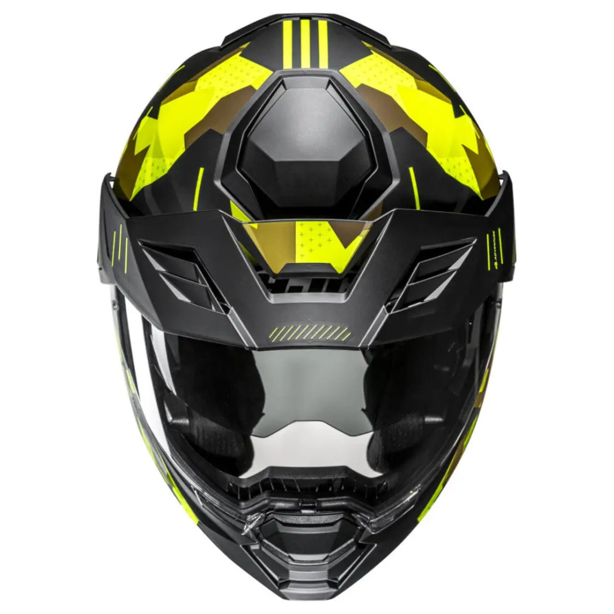 HJC i80 Roki MC3HSF Negro/Amarillo — vista 3