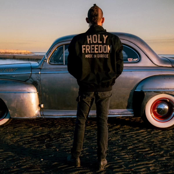 Holyfreedom Crew Bomber Jacket — vista 3