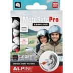 Alpine MotoSafe Pro | Kit Profesional de Tapones Auditivos para Motocicleta