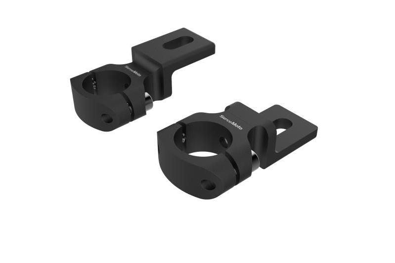 SERCOMOTO Abrazadera de 360° para montaje de Faros Auxiliares (25mm)
