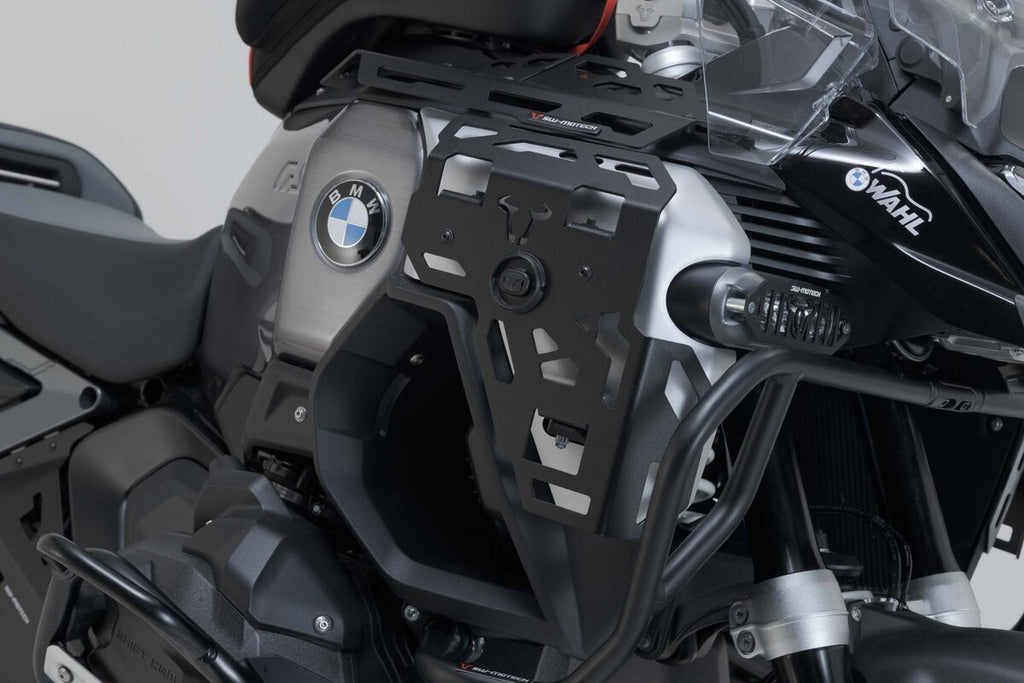 Placa portaequipaje para cubierta de tanque. Negro. BMW R 1300 GS Adventure (24-).