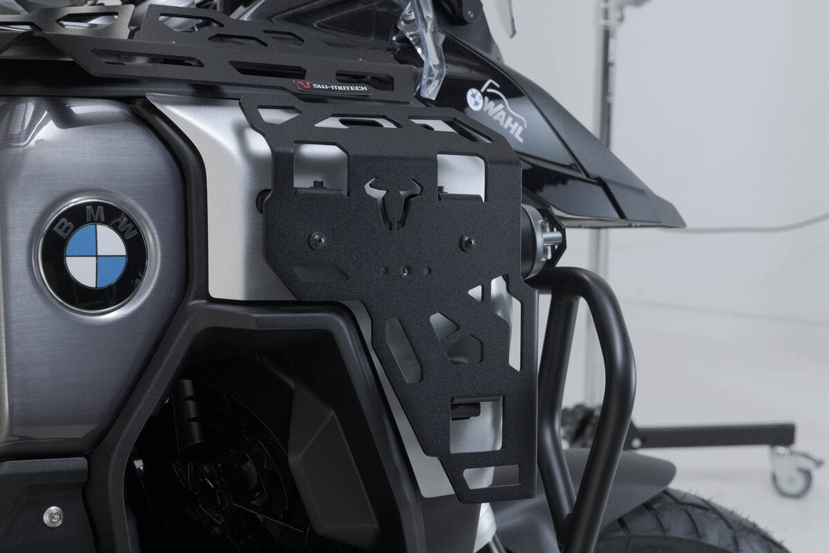 Placa portaequipaje para cubierta de tanque. Negro. BMW R 1300 GS Adventure (24-). de SW-MOTECH — vista 5