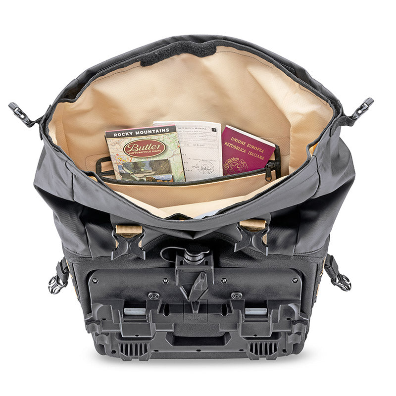 GIVI GRT727 Canyon – Alforjas Laterales Impermeables para Moto Trail 35L