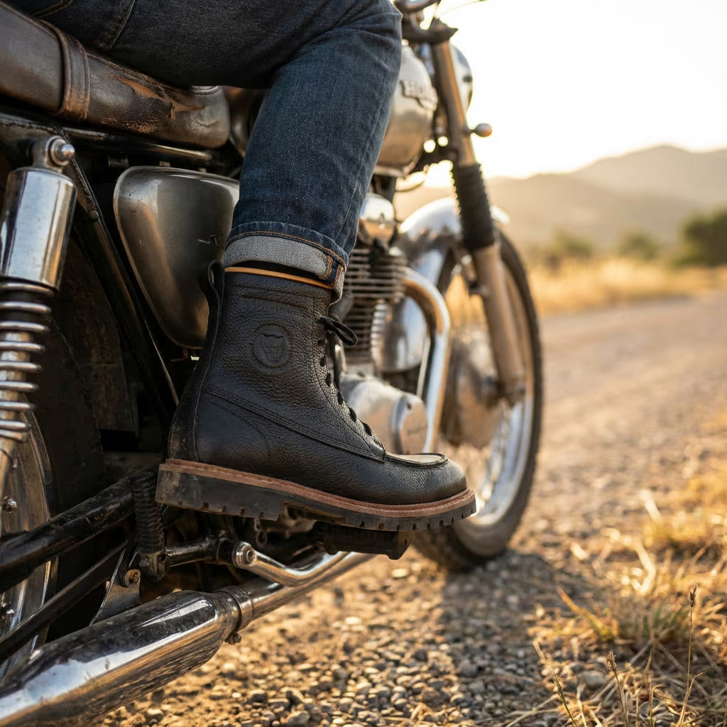 MG Bota para Moto - Machine Garage / Umberto Luce - Black