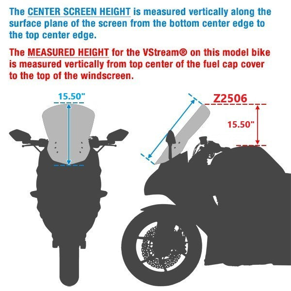 Parabrisas VStream® Z2504 Touring para BMW F900GS