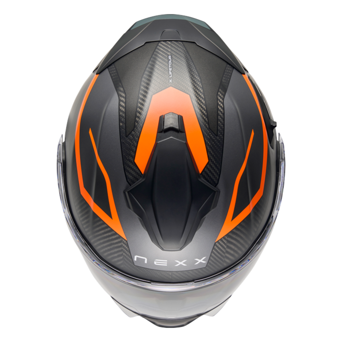 NEXX X.LIFETOUR Pro Mile Gray / Orange MT de NEXX Helmets — vista 5