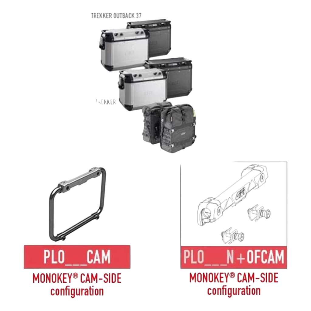GIVI PLOR7710CAM Soportes para Maletas KTM 790/890 Adventure
