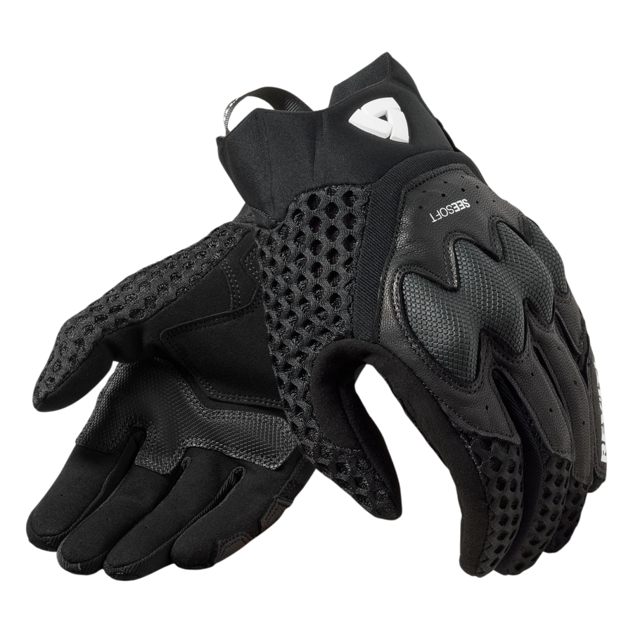 REV'IT! Veloz Black Gloves de REV´IT! — vista 1