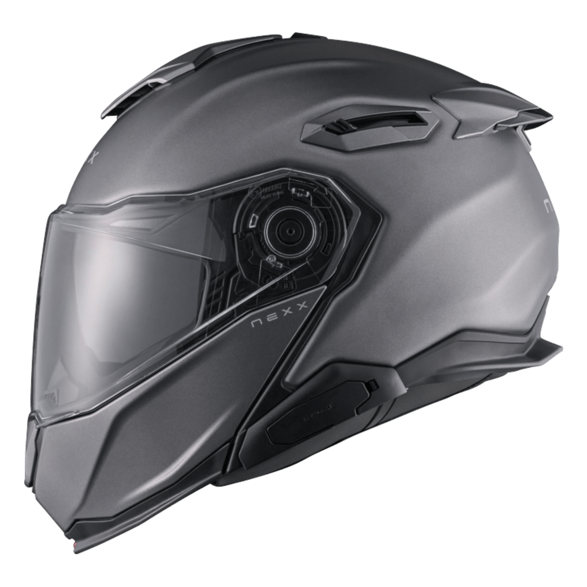 NEXX X.LIFETOUR Plain Titanium MT de NEXX Helmets — vista 3