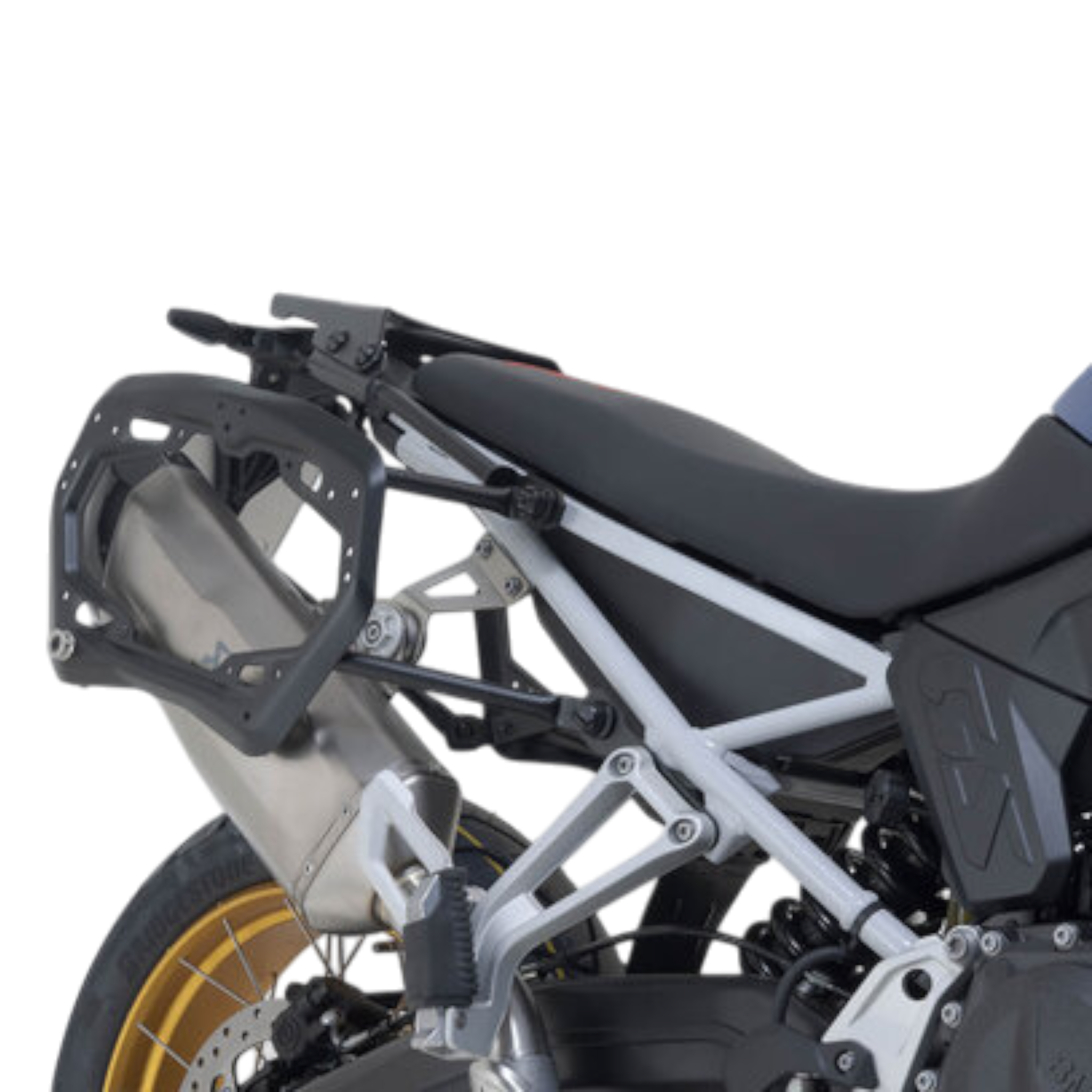 SW Motech Soporte lateral PRO. Negro. BMW F 900 GS (23-)