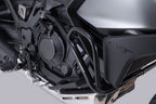Protecciones laterales de motor. Negro. Honda NT 1100
