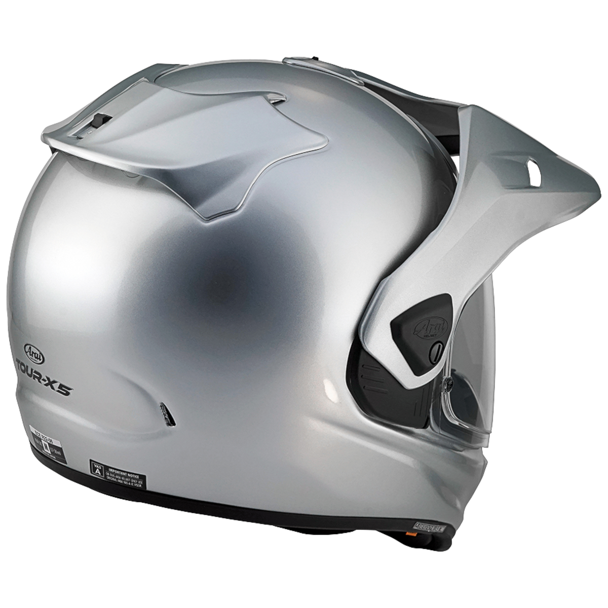 ARAI Tour-X5 – Aluminium Silver de Arai Helmets — vista 2