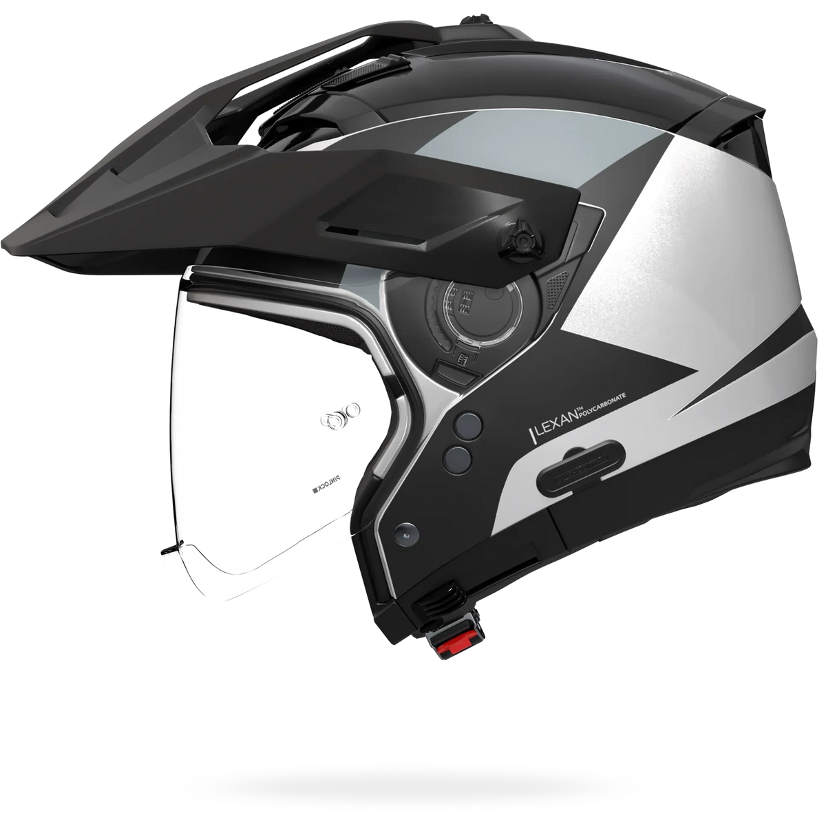 Nolan N70-2 X 06 Turbine Bianco / Nero / Grigio — vista 5