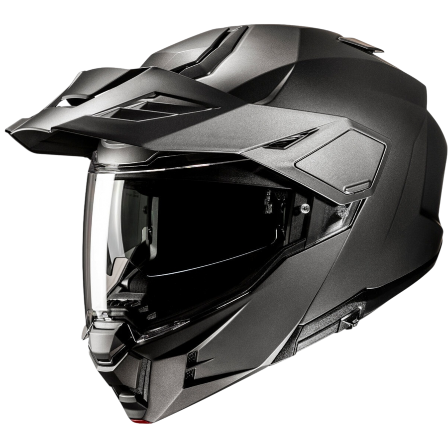 HJC i80 Solid Semi Flat Titanium