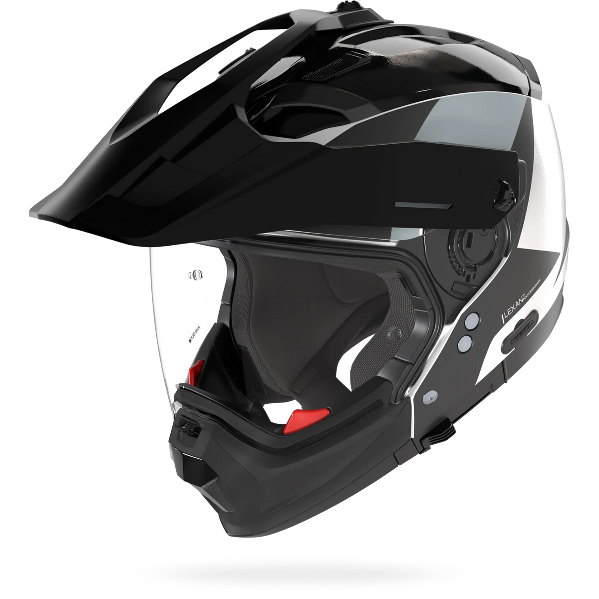 Nolan N70-2 X 06 Turbine Bianco / Nero / Grigio — vista 2