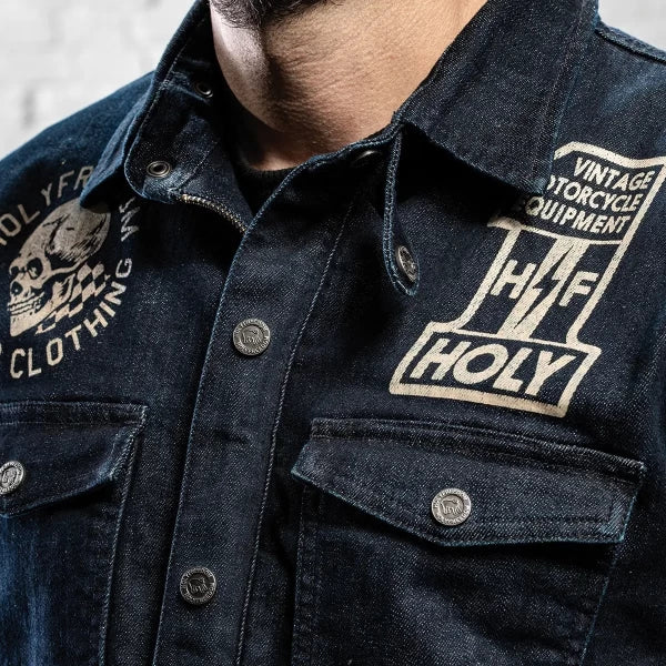 HOLYFREEDOM GENOA STAMPATO JACKET