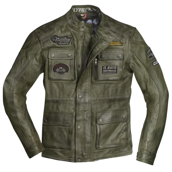 Holyfreedom Jacket Quattro Military Green Evolution — vista 1