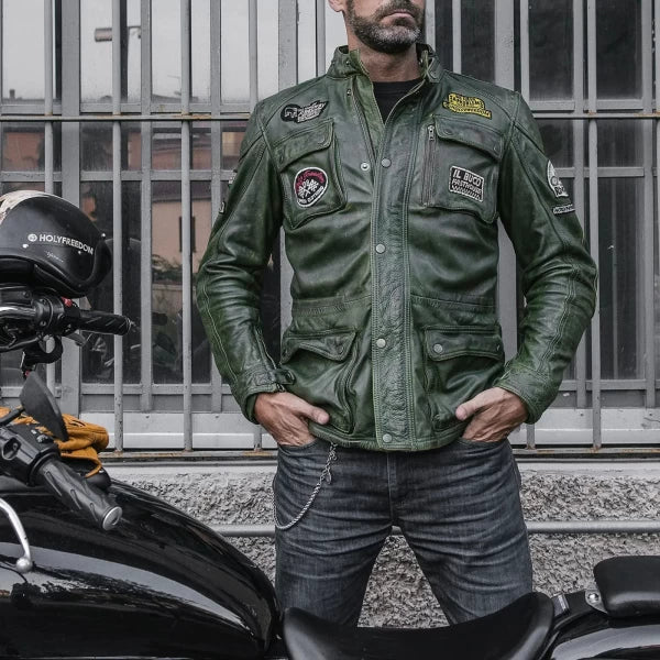 Holyfreedom Jacket Quattro Military Green Evolution — vista 5