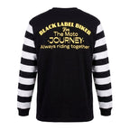 Black Label Biker The Moto Journey Long Sleeve Tee Black