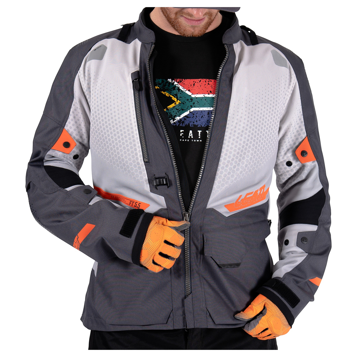 Leatt ADV FlowTour 5.5 Jacket – Iron
