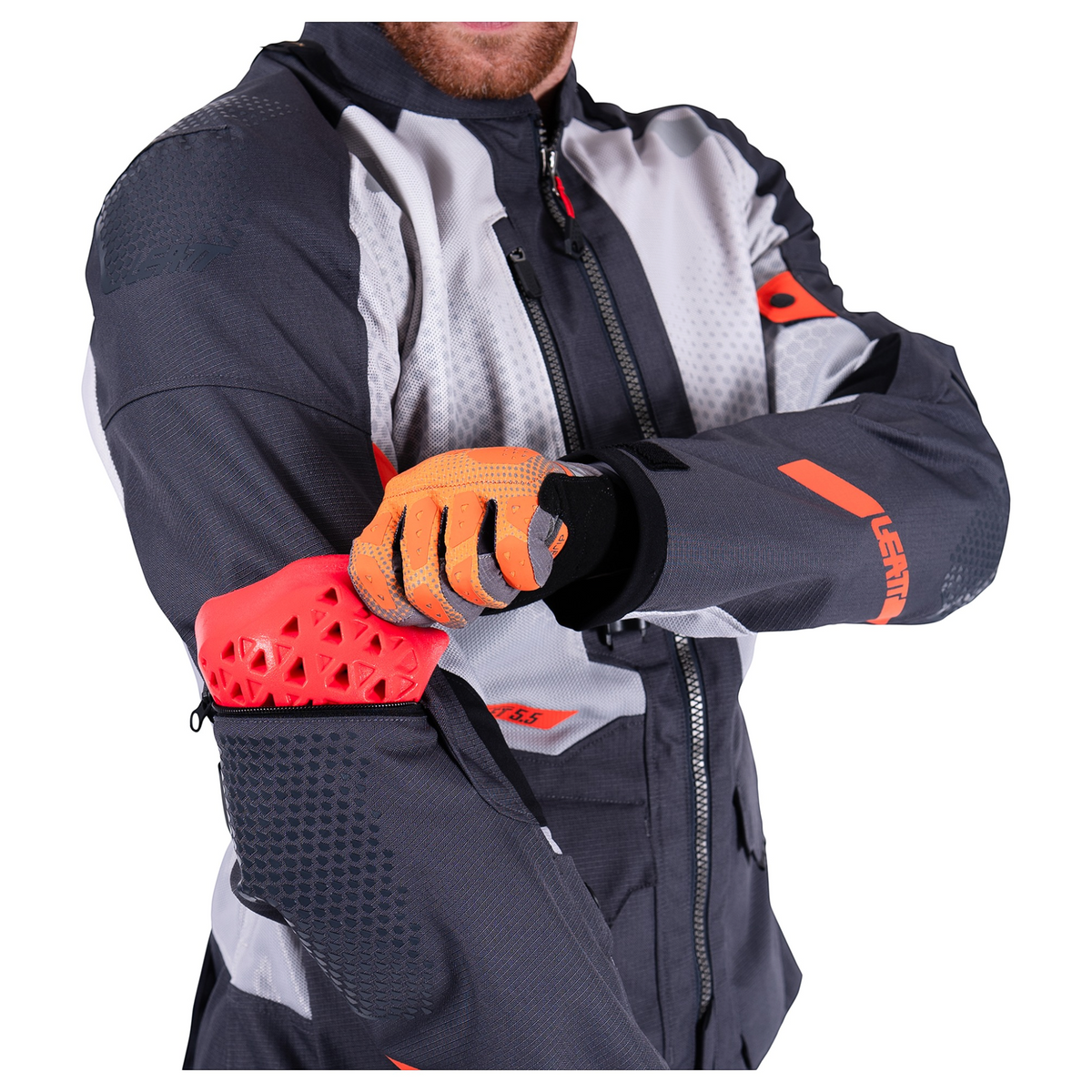 Leatt ADV FlowTour 5.5 Jacket – Iron