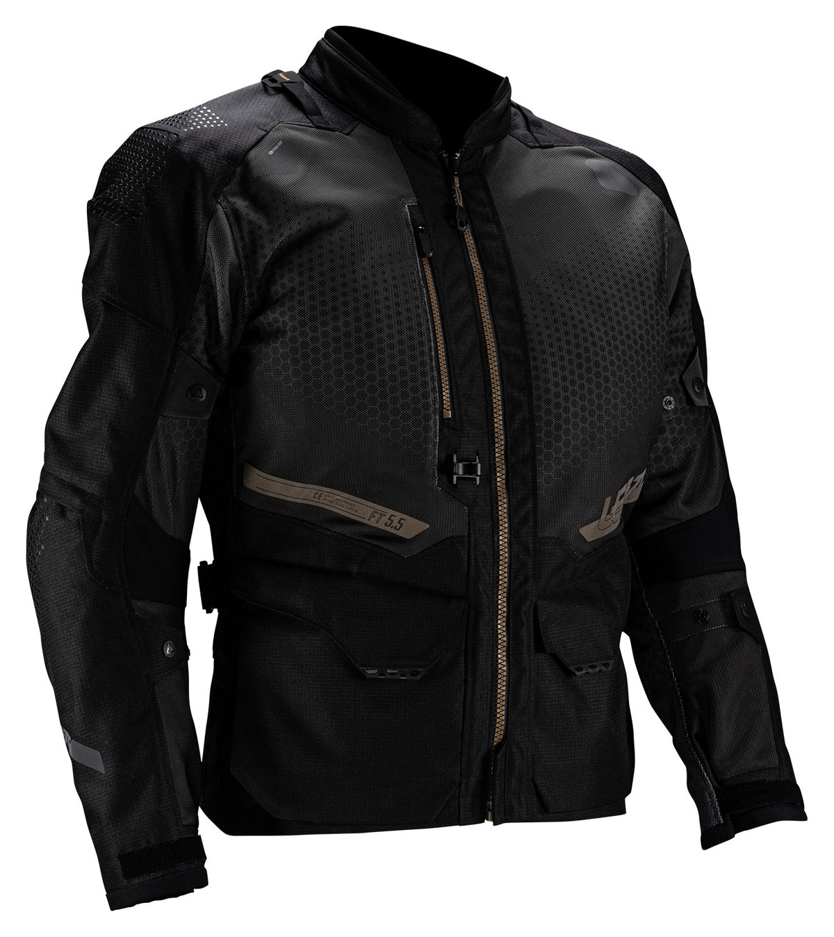 Leatt ADV FlowTour 5.5 Jacket – Stealth Black