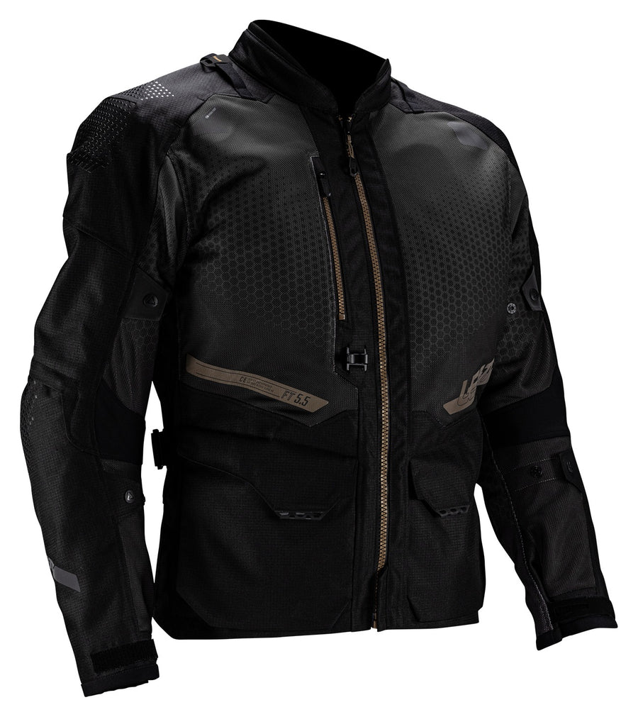 Leatt ADV FlowTour 5.5 Jacket – Stealth Black