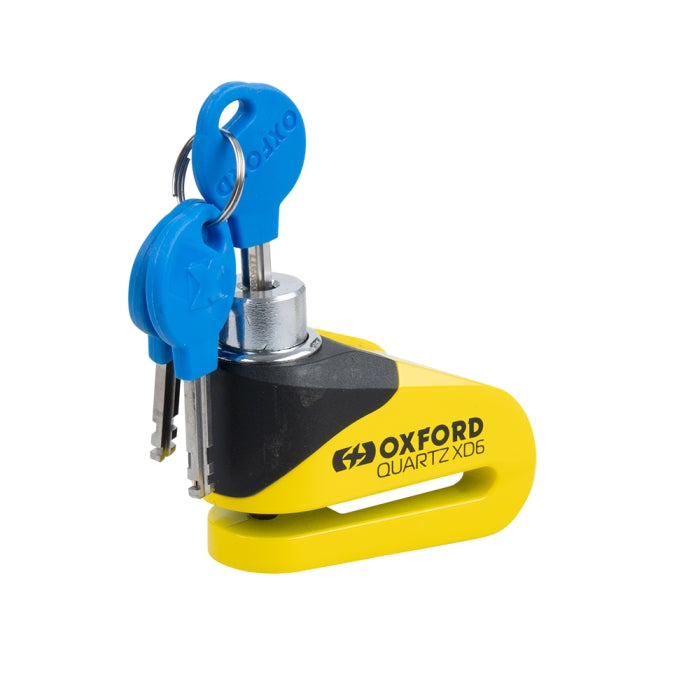 Oxford Quartz XD6 Disc Lock Yellow / Black
