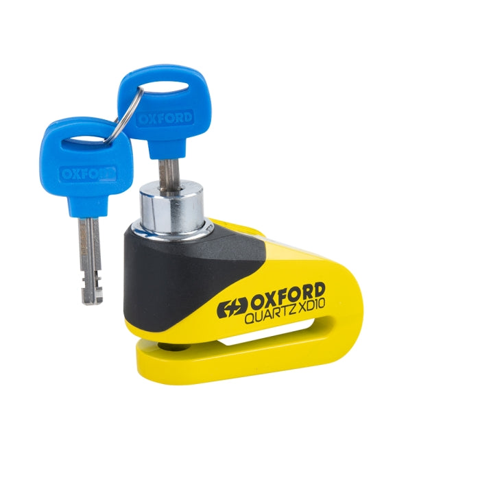 Oxford Quartz XD10 Disc Lock Yellow / Black — vista 2