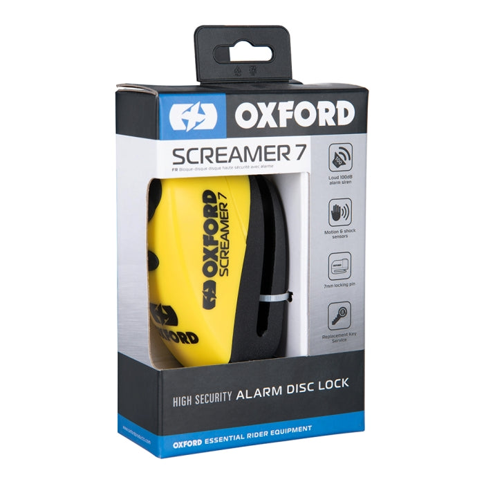 Oxford Screamer 7 Alarm Disc Lock