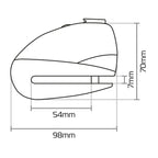 Oxford Screamer 7 Alarm Disc Lock
