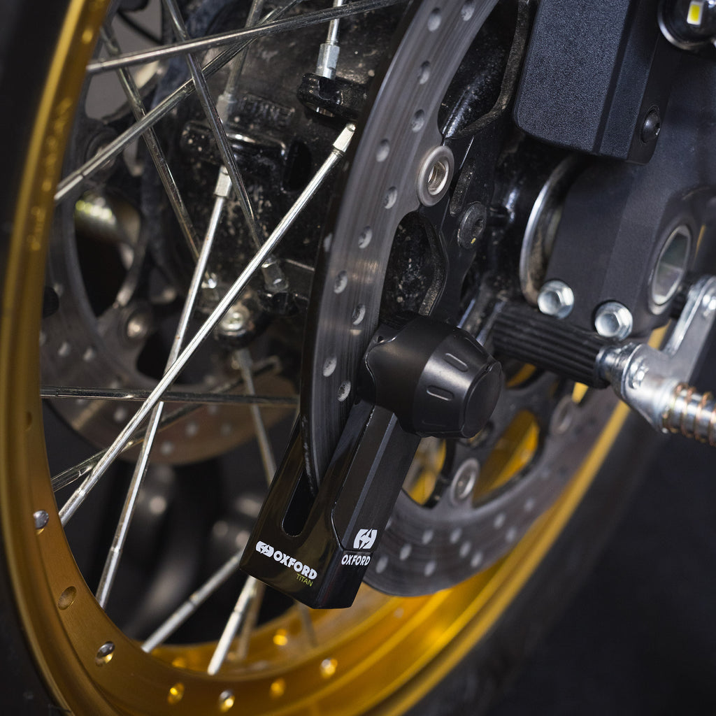 Oxford Titan 10mm Pin Disc Lock Black