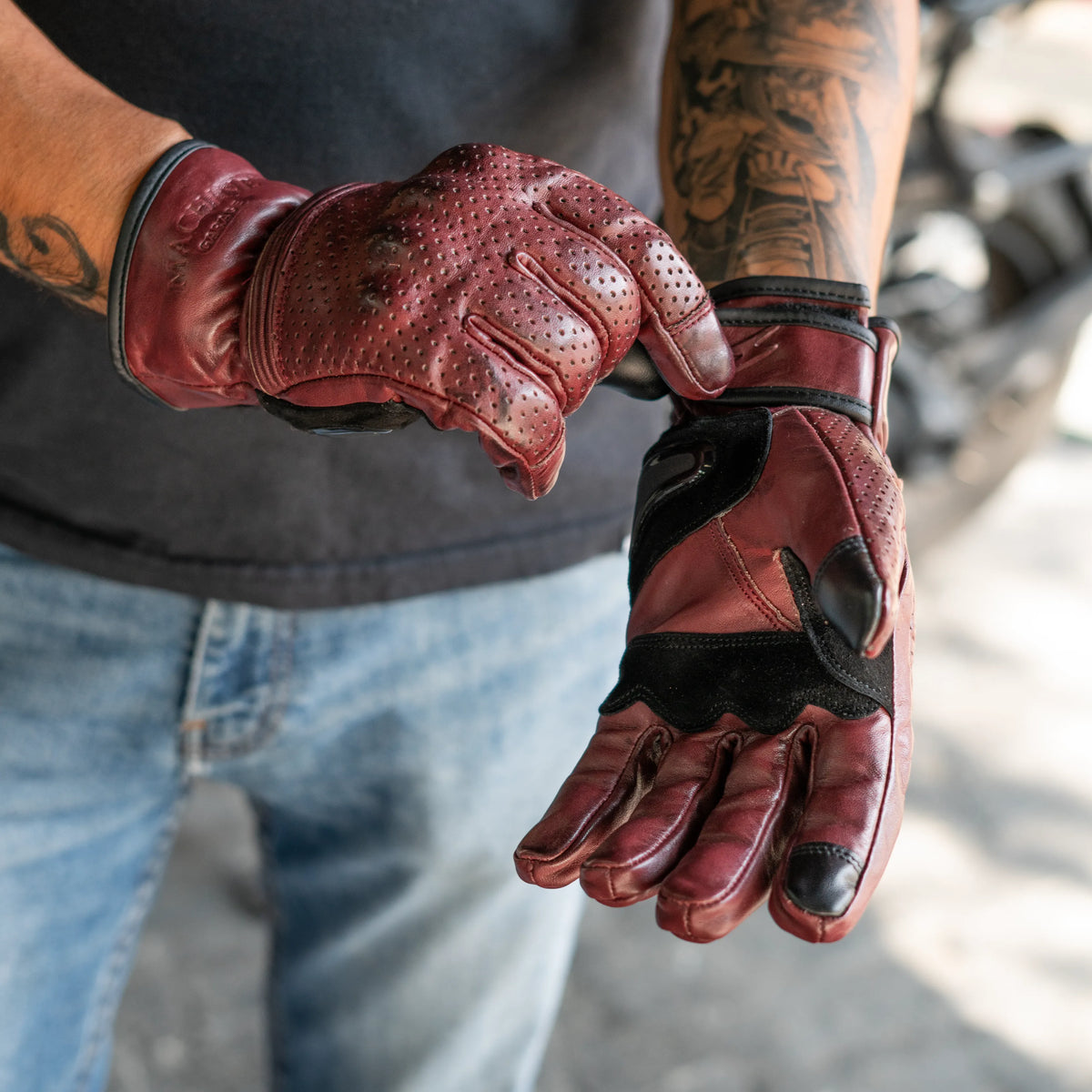 Guantes Ruta 40 Chilli – Machine Garage — vista 4