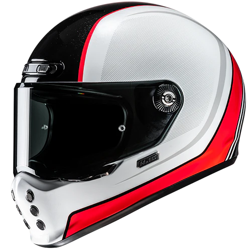 HJC V10 Hodu MC1 White/Black/Red