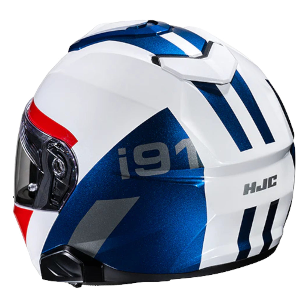 HJC i91 Bina  White/Blue/Red