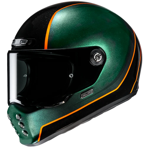 HJC V10 Hodu MC47 Green / Black