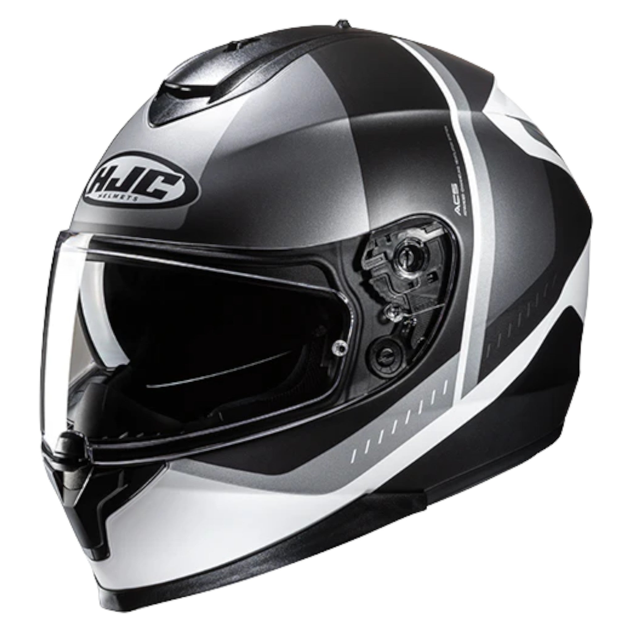HJC C70N Alia MC5SF Negro/Gris/Blanco