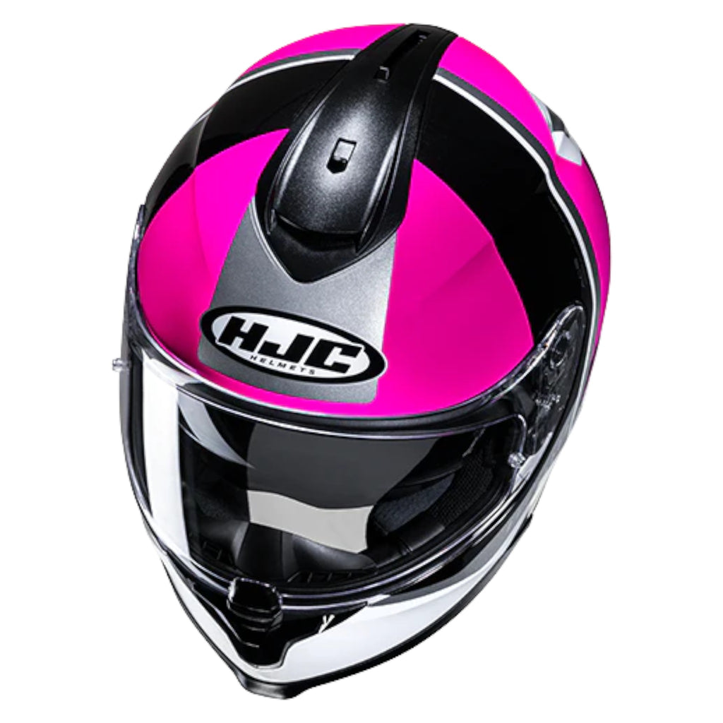 HJC C70N Alia MC8 Negro/Rosa/Gris