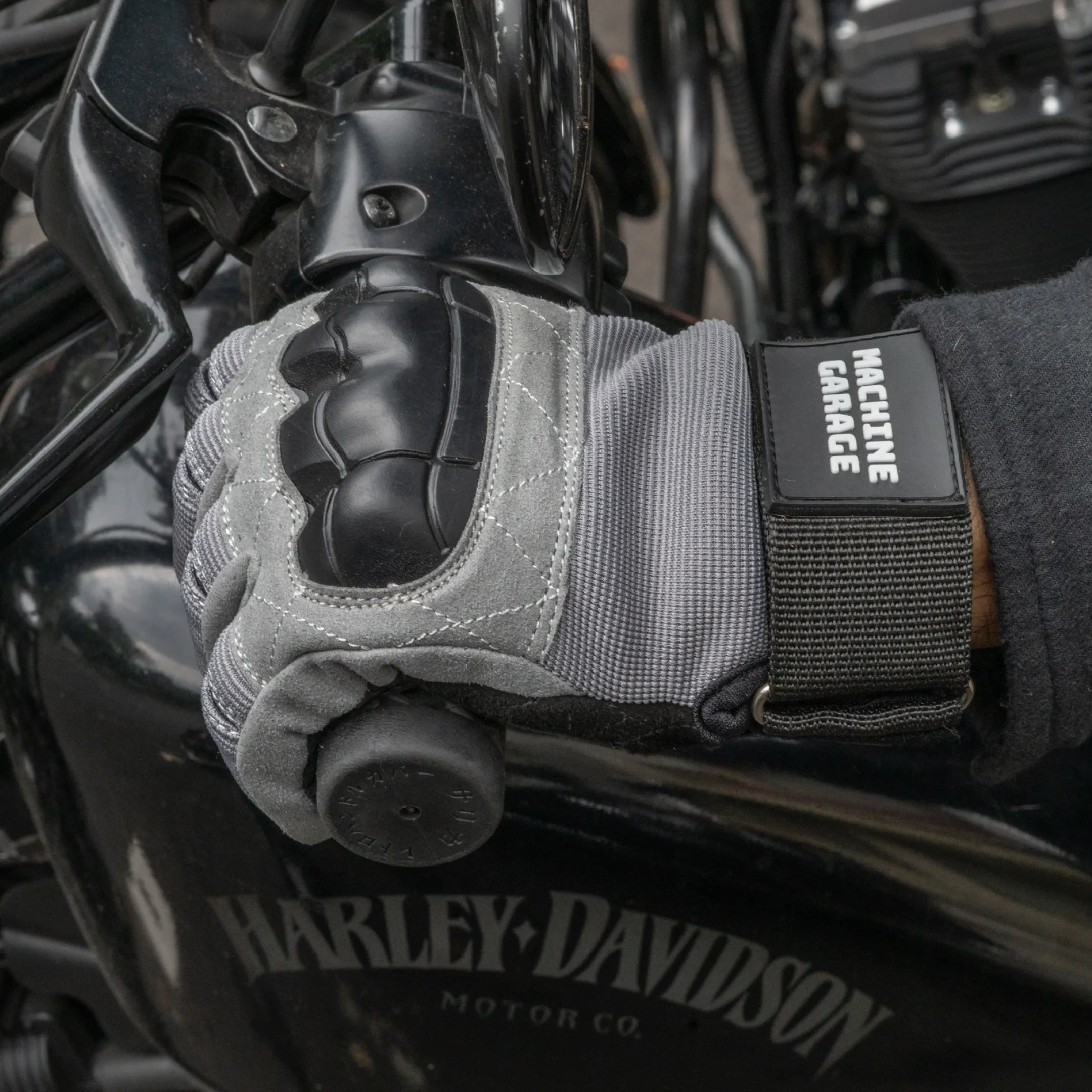 Guantes Ruta 57  Grey – Machine Garage