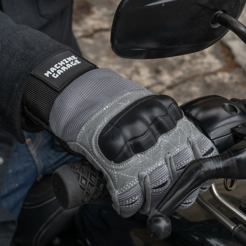 Guantes Ruta 57  Grey – Machine Garage