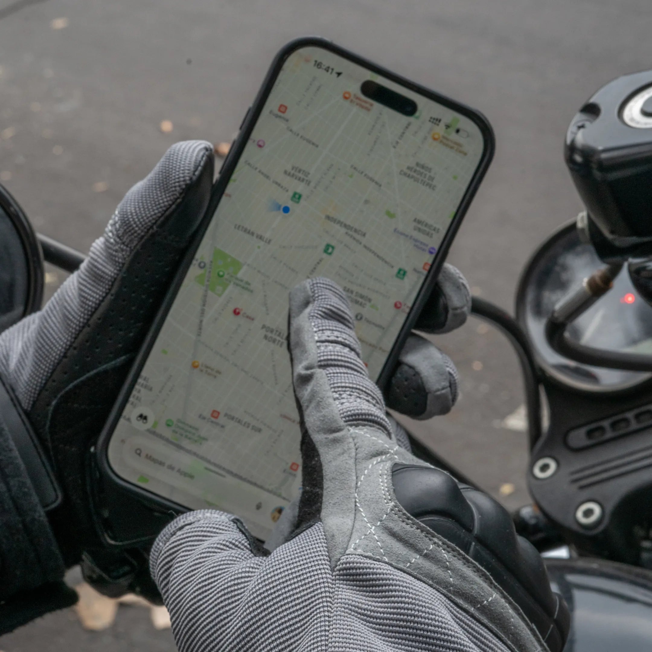 Guantes Ruta 57  Grey – Machine Garage