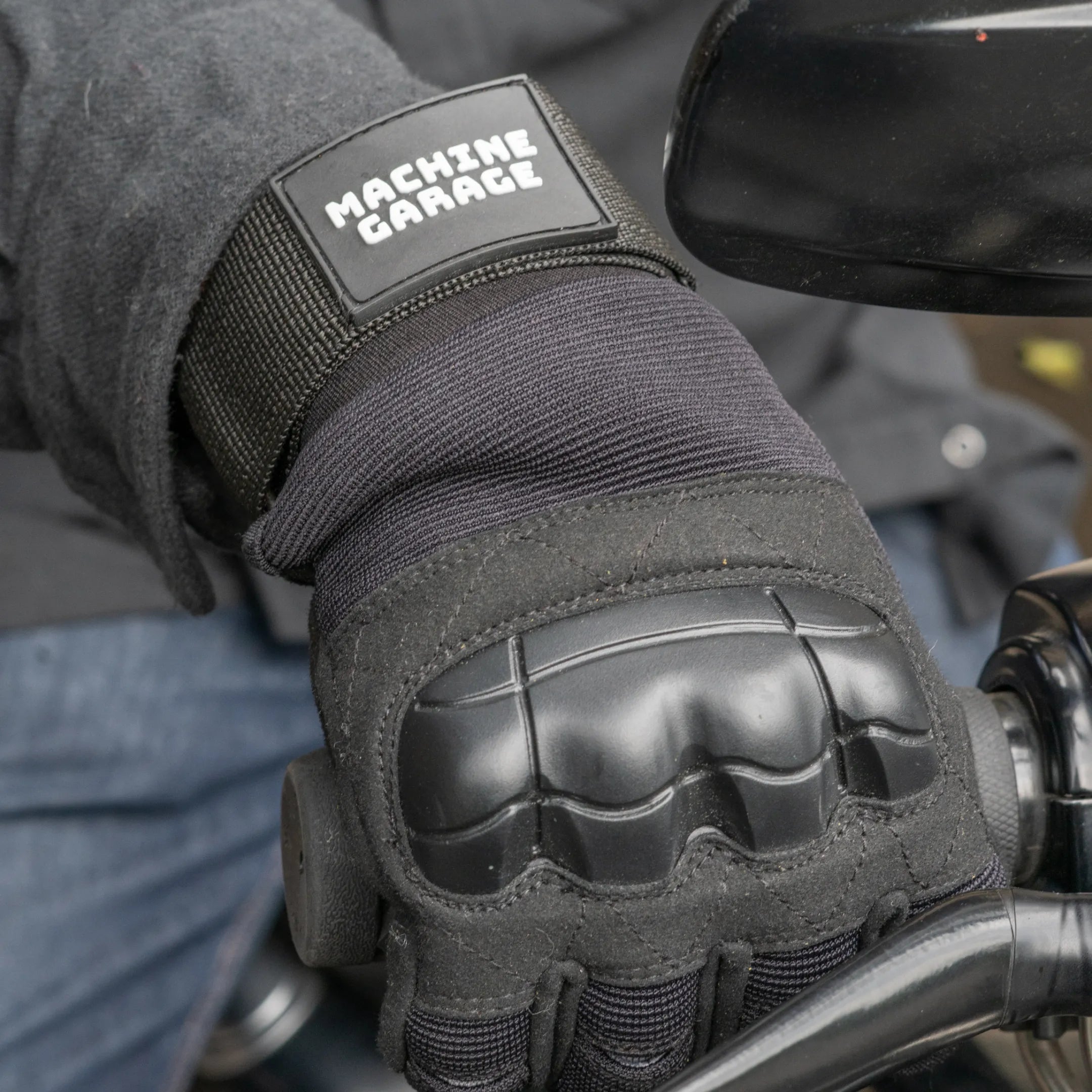 Guantes Ruta 57  Black – Machine Garage