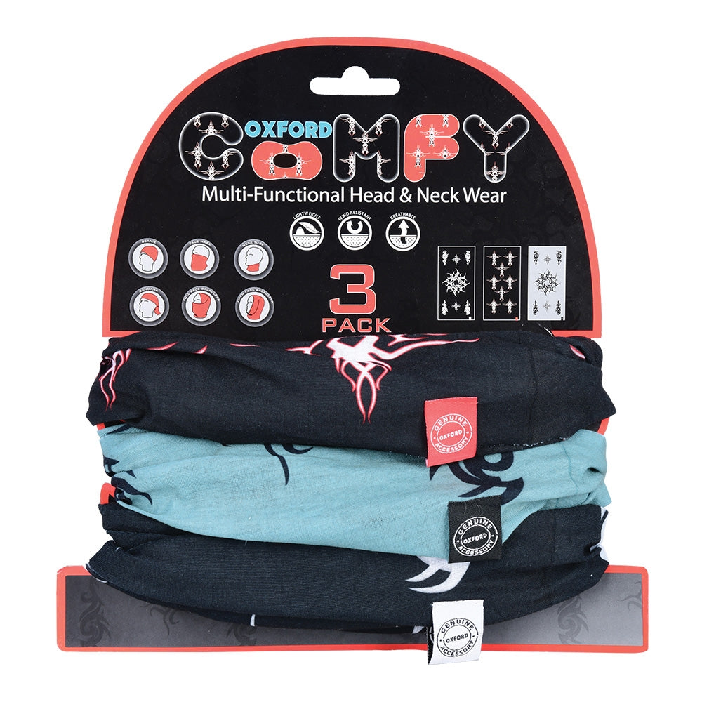 Oxford Comfy 3-Pack Tribal