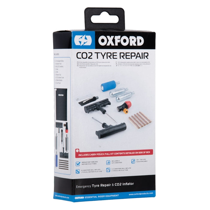 Oxford CO₂ Kit Reparador de llantas